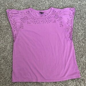 Purple Ann Taylor Shirt